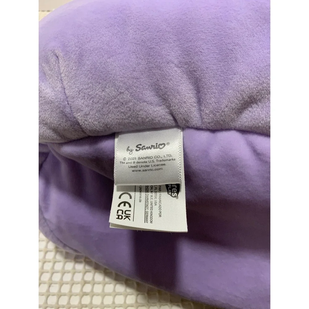 Kuromi Plush Pail Bag Hello Kitty and Friends Collection Purple NEW‎